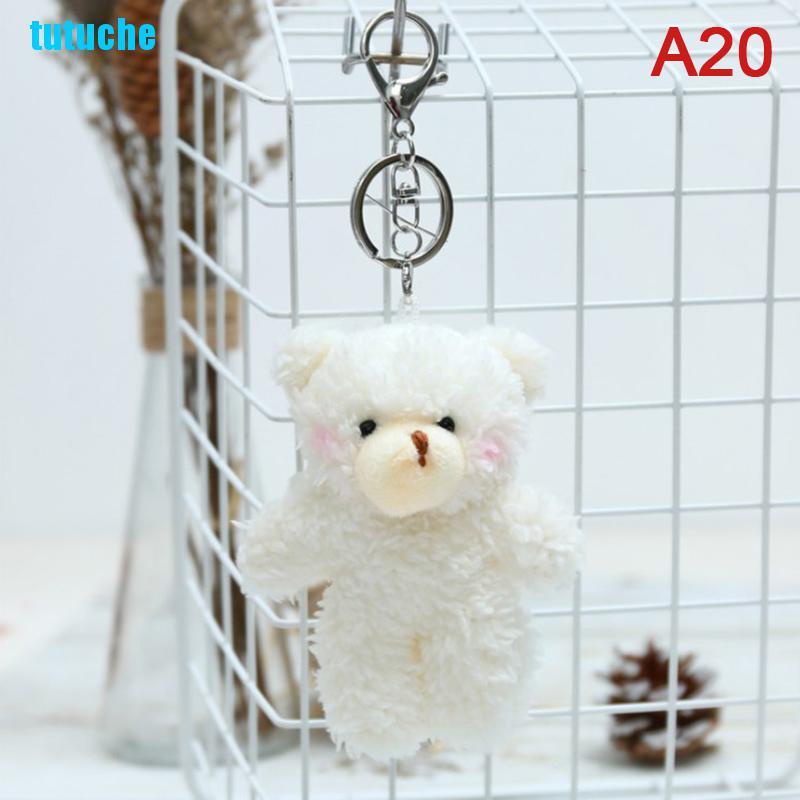 Móc khoá hình gấu bông mềm mại đáng yêu