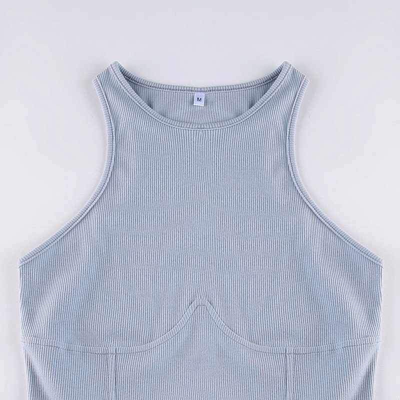 Áo Croptop Màu Trơn Thời Trang Mùa Hè Cá Tính Cho Nữ Y0408