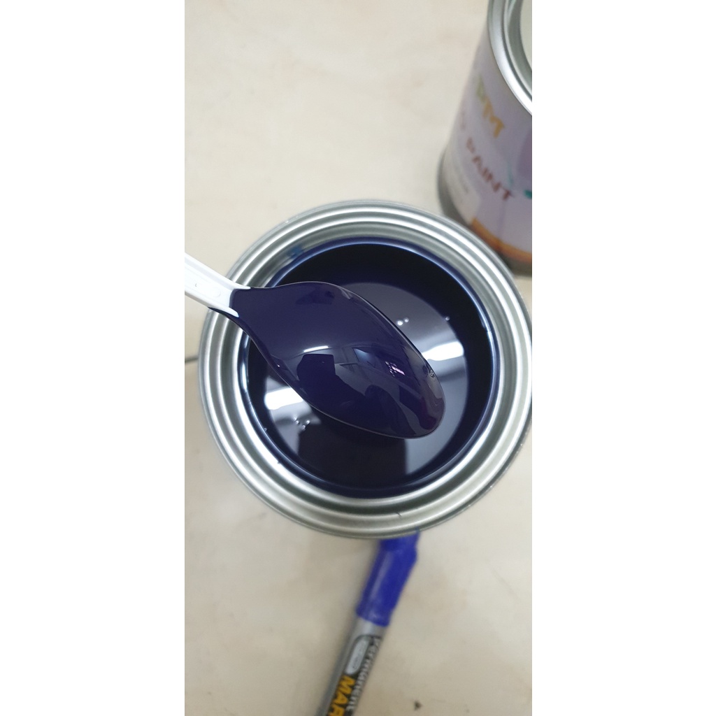 QP2262 Sơn gốc 2K màu xanh dương hãng Autopaint lon 1 Lít ( Sơn oto xe máy )