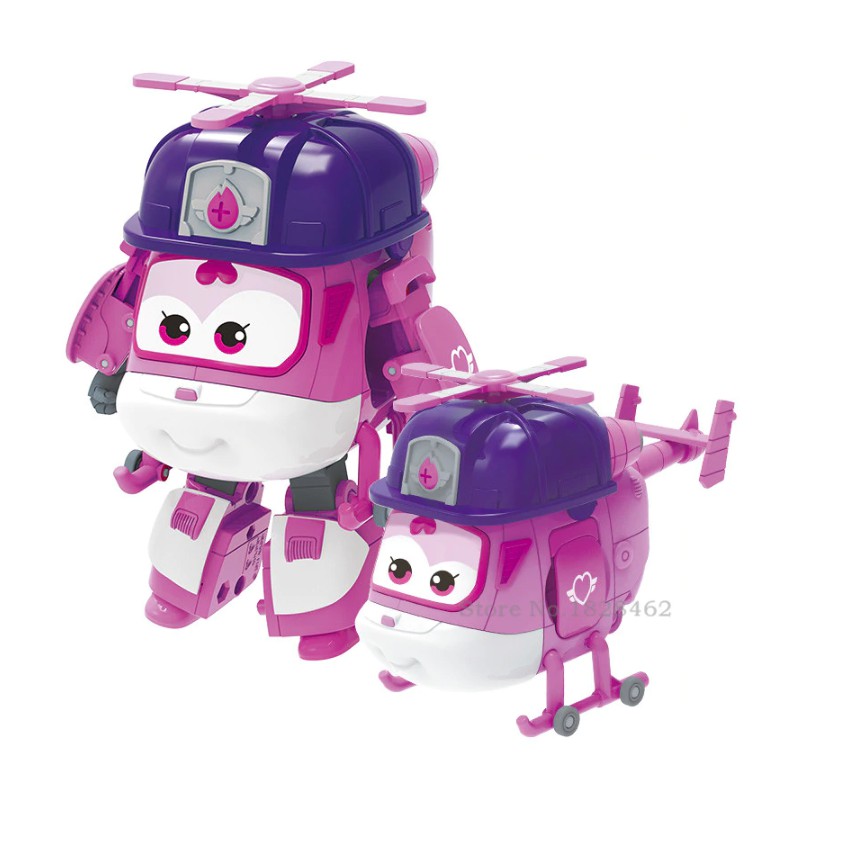 Dizzy Team Cứu Hộ đội bay siêu đẳng super wings Robot Biến Hình Máy Bay Cỡ Lớn