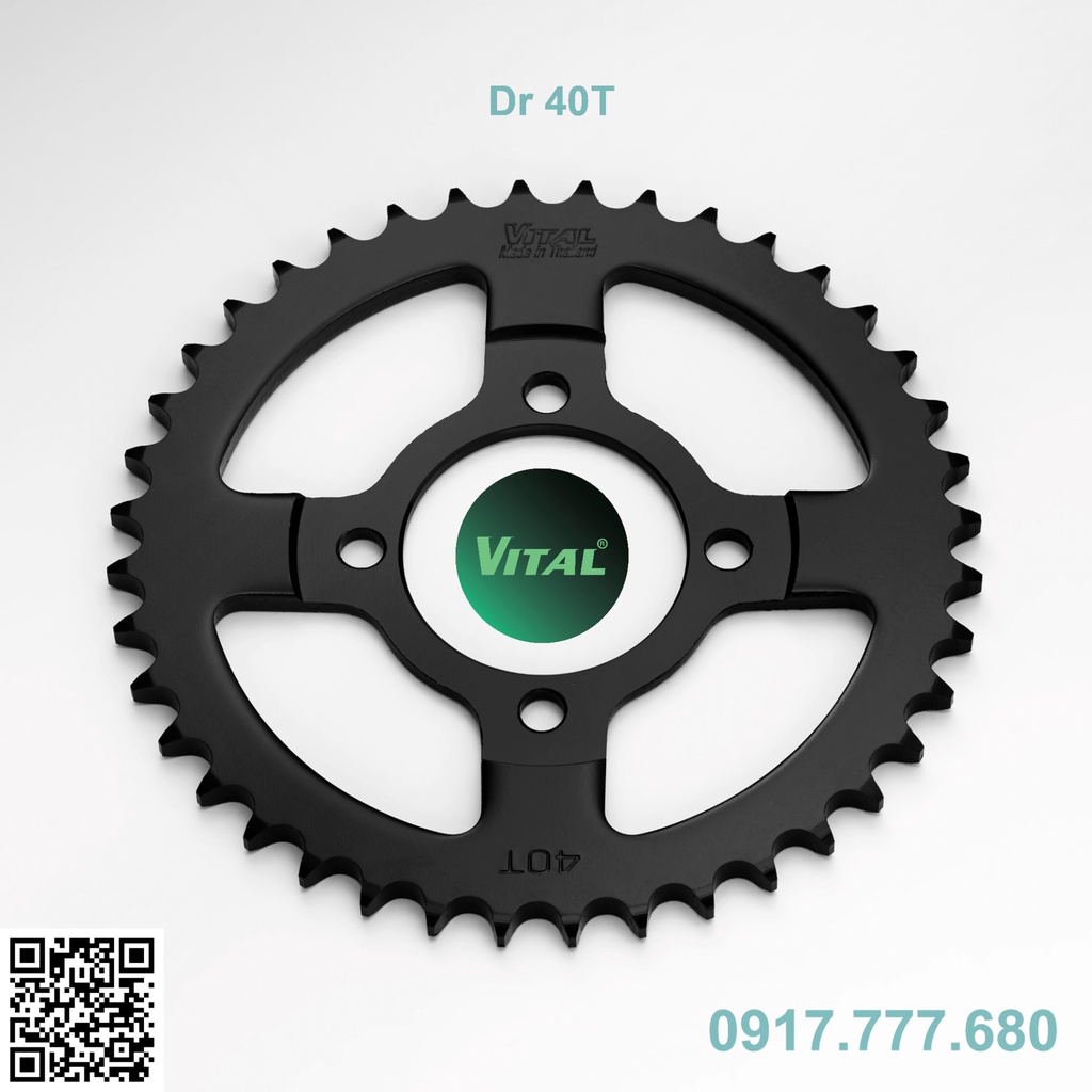 Nhông sên dĩa xe Win /dream tải thồ sên 9 ly, sên 10 ly hiệu VITAL- NSD, xích đĩa tải chính hãng Thái Lan