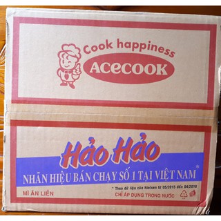 Mì hảo hảo tôm chua cay thùng 30 gói x 75gr