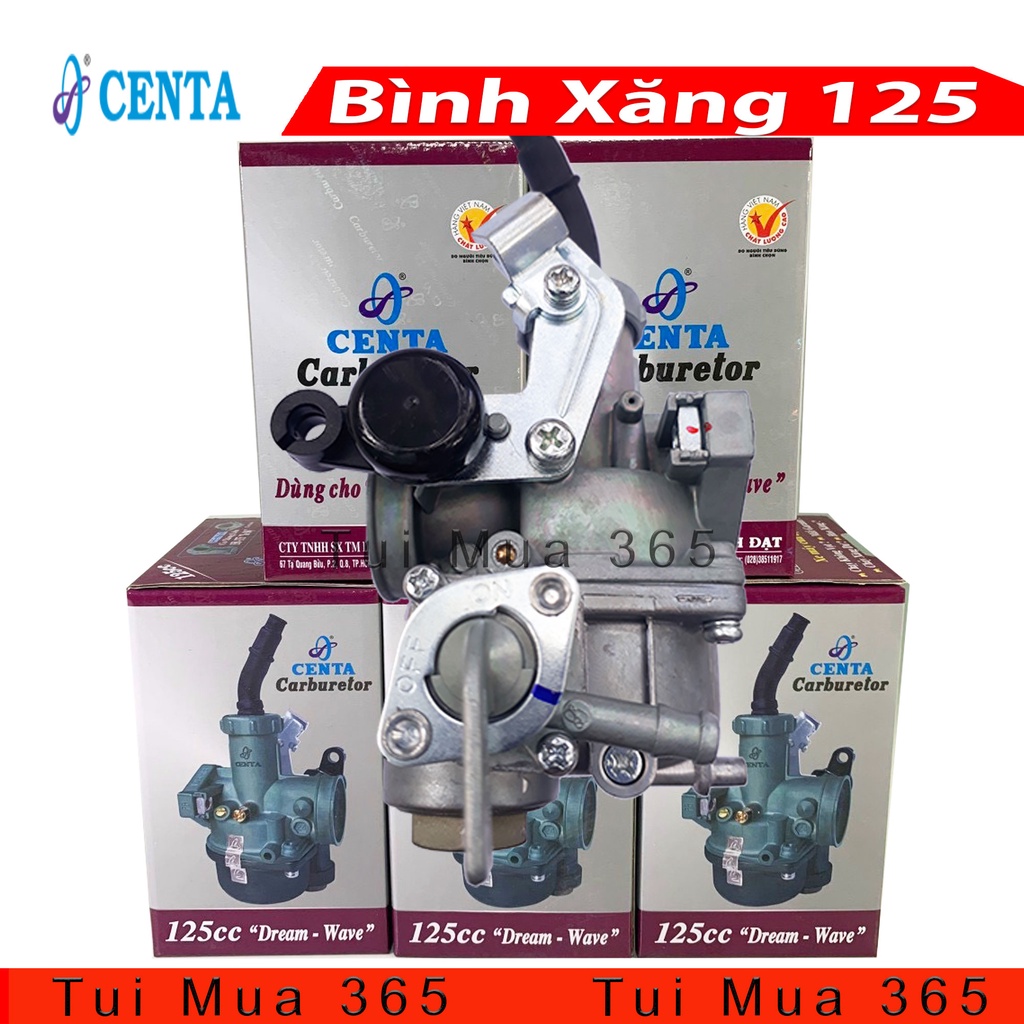 Bình Xăng Con ( Bộ Chế Hòa Khí ) Centa 125