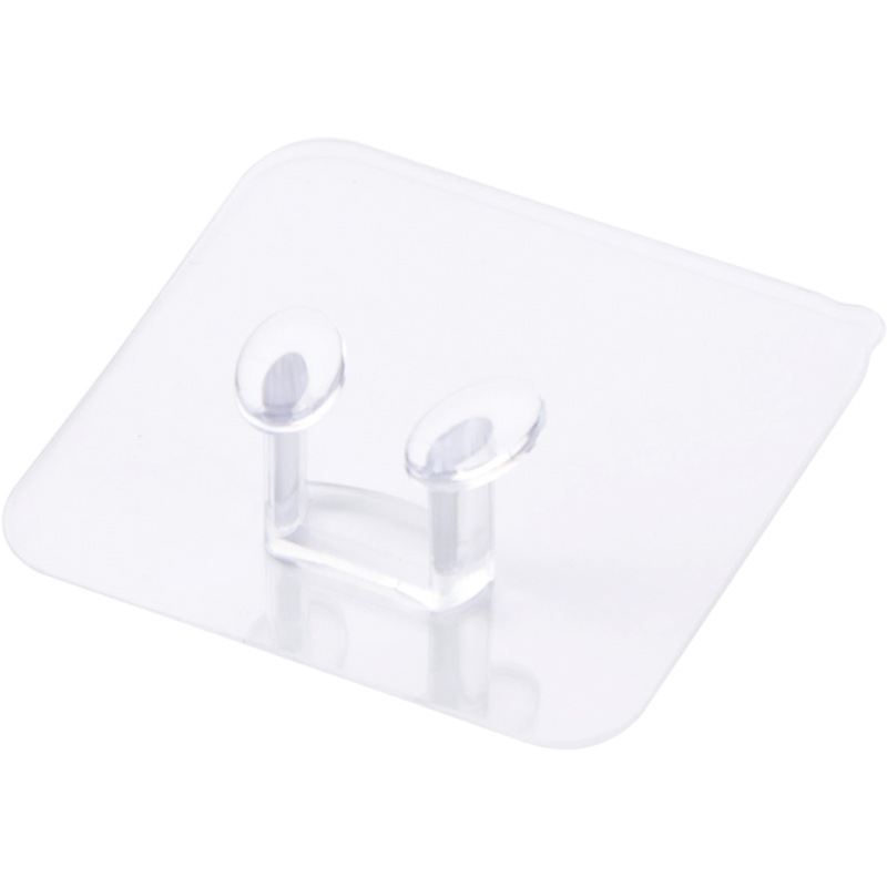 Set 5 móc dán tường trong suốt treo phích cắm đa năng tiện dụng