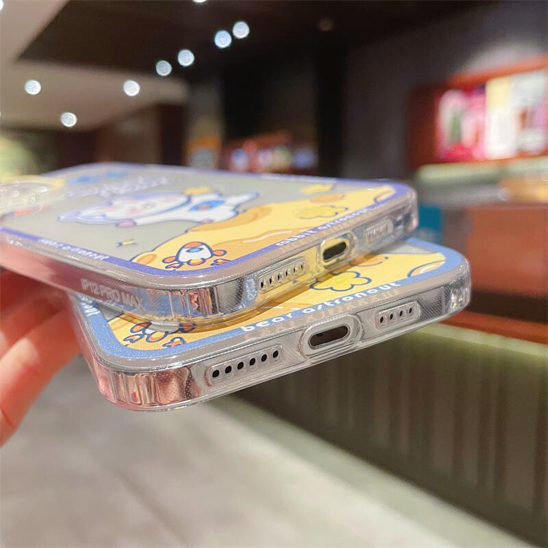 Ốp Điện Thoại Silicon In Hình Phi Hành Gia Cho iPhone 13 12 11 Pro XS Max SE3 XR X 13Mini 7 8 6S Plus SE 2022
