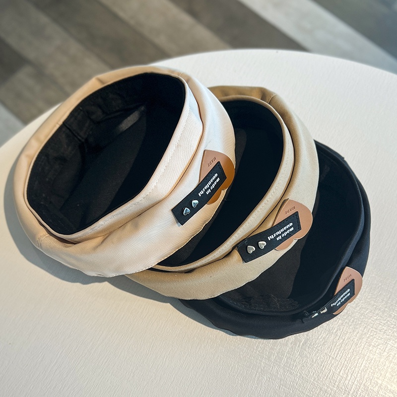 Mũ Beret Vải Satin Mỏng Thoáng Khí Thời Trang Xuân Thu Phong Cách Hàn Quốc Cho Nữ