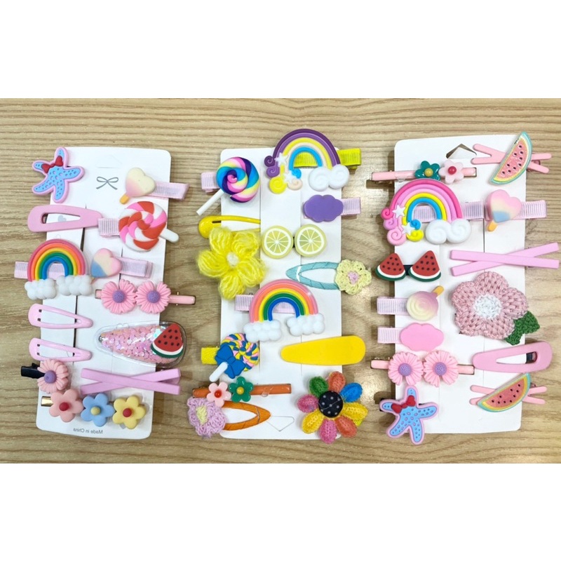 Set 3 cặp tóc bé gái