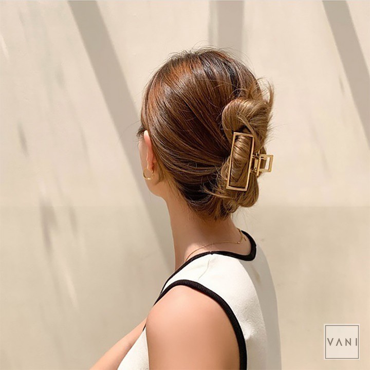 Kẹp Tóc Càng Cua Kim Loại Nhiều Hình Dáng Phong Cách Hàn Quốc - Vani Store [PKT00182]