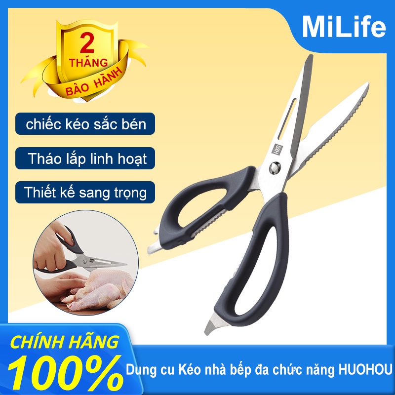 Dụng cụ Kéo nhà bếp đa chức năng xiaomi HUOHOU