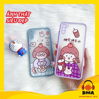 Ốp lưng samsung A51/A71/A70/A50/A20/A30/A50s/A30s/A21s/A11/A31/M31/A20S mẫu nhám Mom and Daughter bảo vệ camera cực xinh