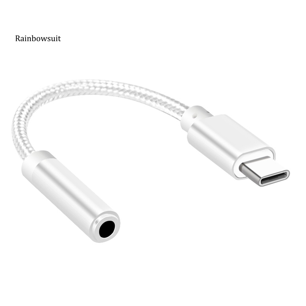 Cáp chuyển đổi cổng Type C sang giắc cắm 3.5mm tiện dụng