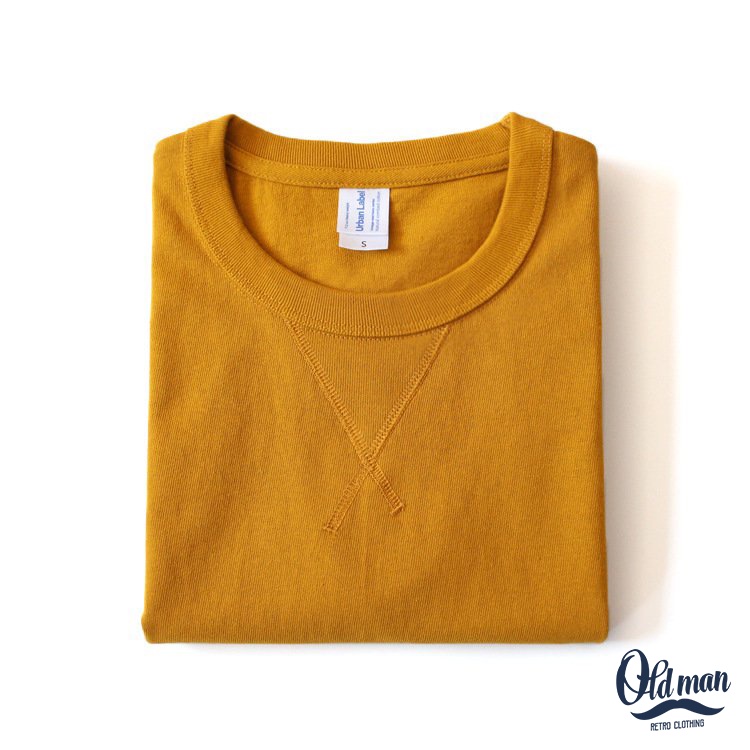 Áo Thun Nam Cổ Bo Chữ V OLDMAN, Cổ Tròn, Tay Đùi Ngắn Cổ Điển 245g Cotton, Áo Thun Vintage Retro Basic Dày Dặn | BigBuy360 - bigbuy360.vn