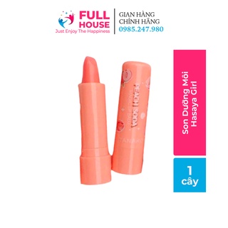 Son Dưỡng Môi 💋Hasaya Girl 🍑 Peach 🍑Soda - Son HOT Từ Thái Lan - Mềm Môi - Màu Hồng Tự Nhiên