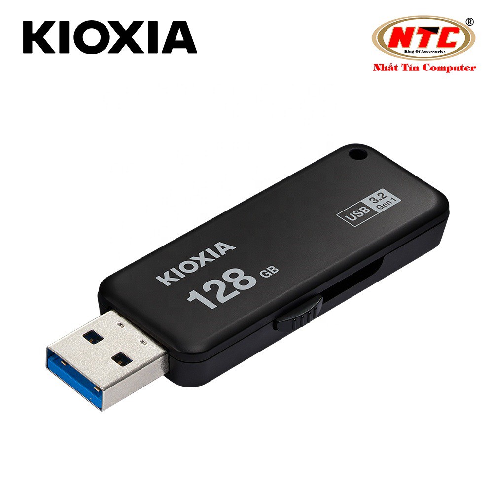 USB 3.2 Gen 1 Kioxia TransMemory U365 128GB 150Mb/s (Đen)