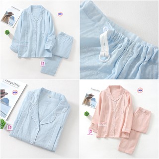 Pijama Sau Sinh (Thô Đũi) Mặc hè cực mát M54