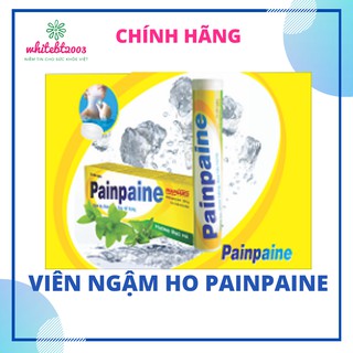 Viên ngậm giảm ho và đau rát họng PAINPAINE (hương bạc hà)