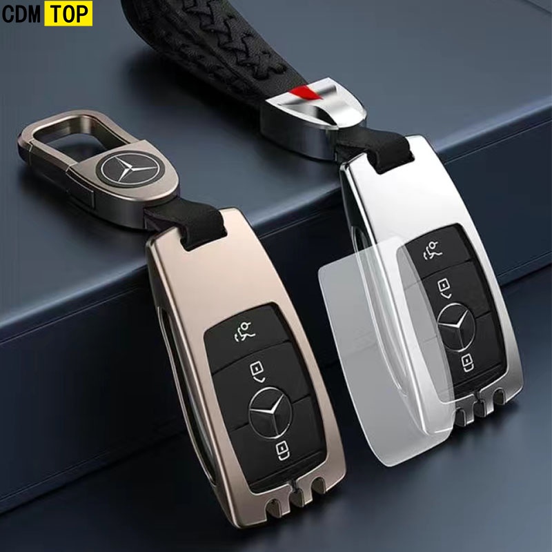 Vỏ Bọc Bảo Vệ Chìa Khóa Xe Hơi Benz E300l glc260 Bằng Hợp Kim Kẽm