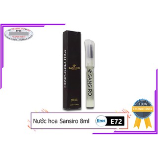 E72 - nước hoa sansiro thổ nhĩ kỳ 8ml cho nam