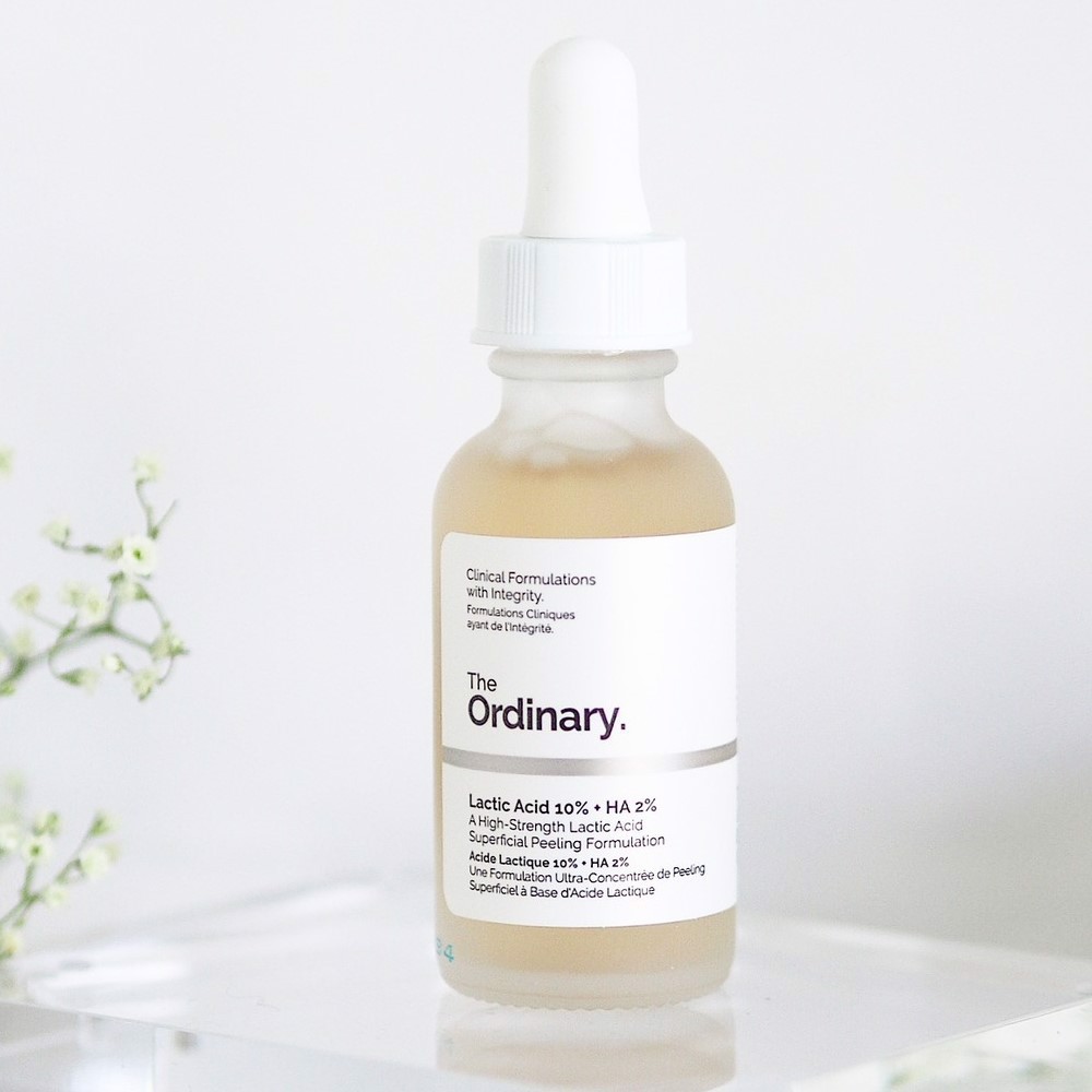 (Hàng Auth,có bill) Serum AHA tẩy da chết The Ordinary Lactic Acid 5% + HA 30ml