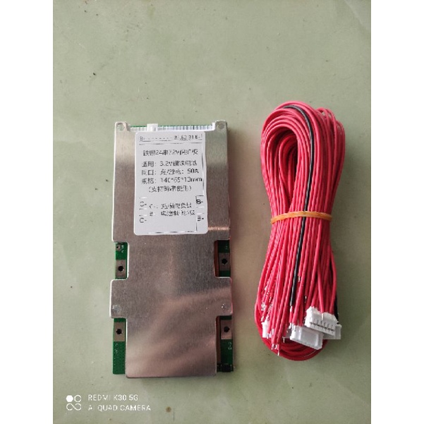 Bảng Mạch Cân Bằng bảo vệ sạc xả 72V50A 24s, 60V50A 20s, 48V50A 16s  Cho Pin Lithium 3.2v Lifepo4