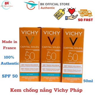 Kem chống nắng Vichy Capital Soliel SPF50 Cream/ Emulsion