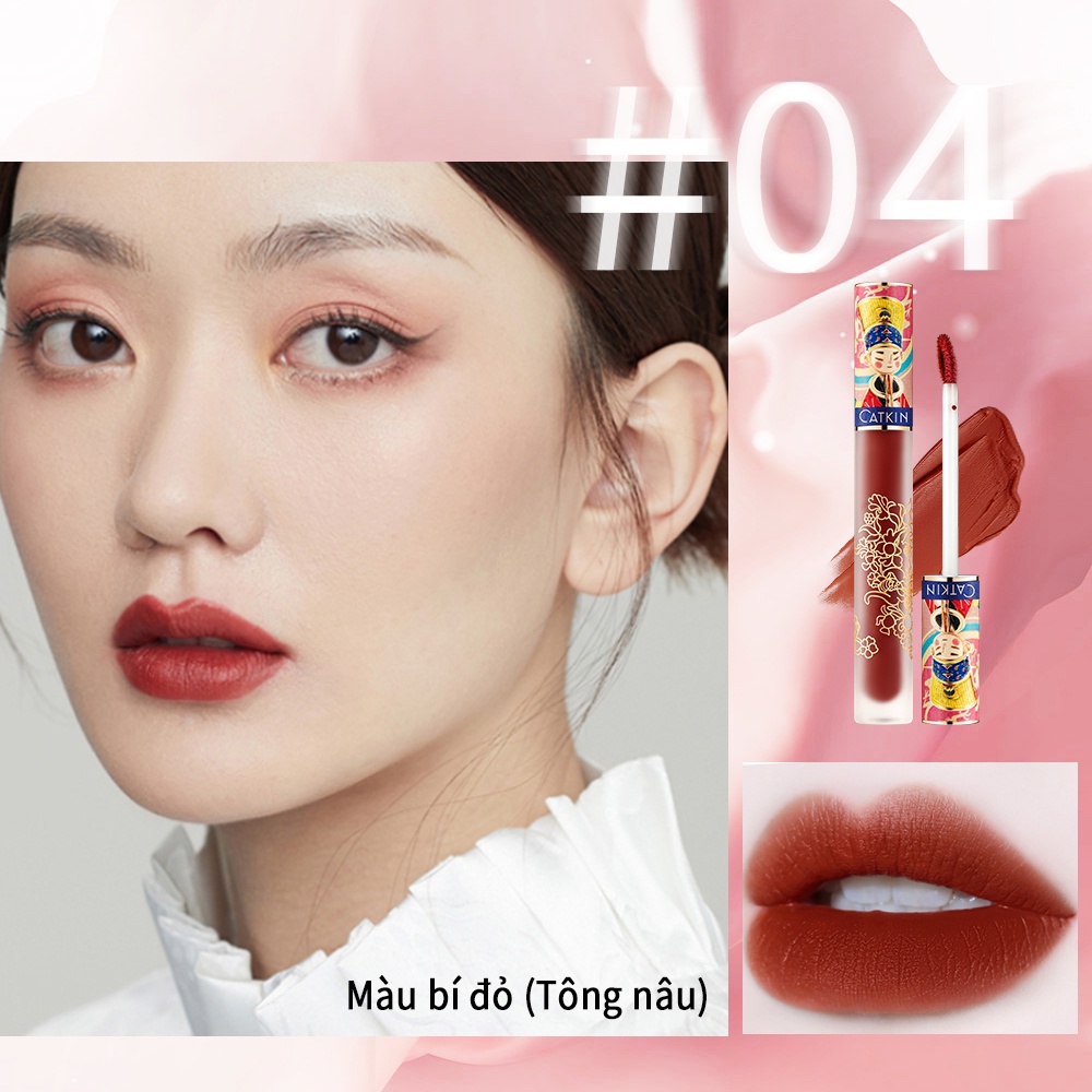 Son Kem Lì CATKIN son nội địa trung lên màu tốt lâu trôi  chống thấm nước 1.8g
