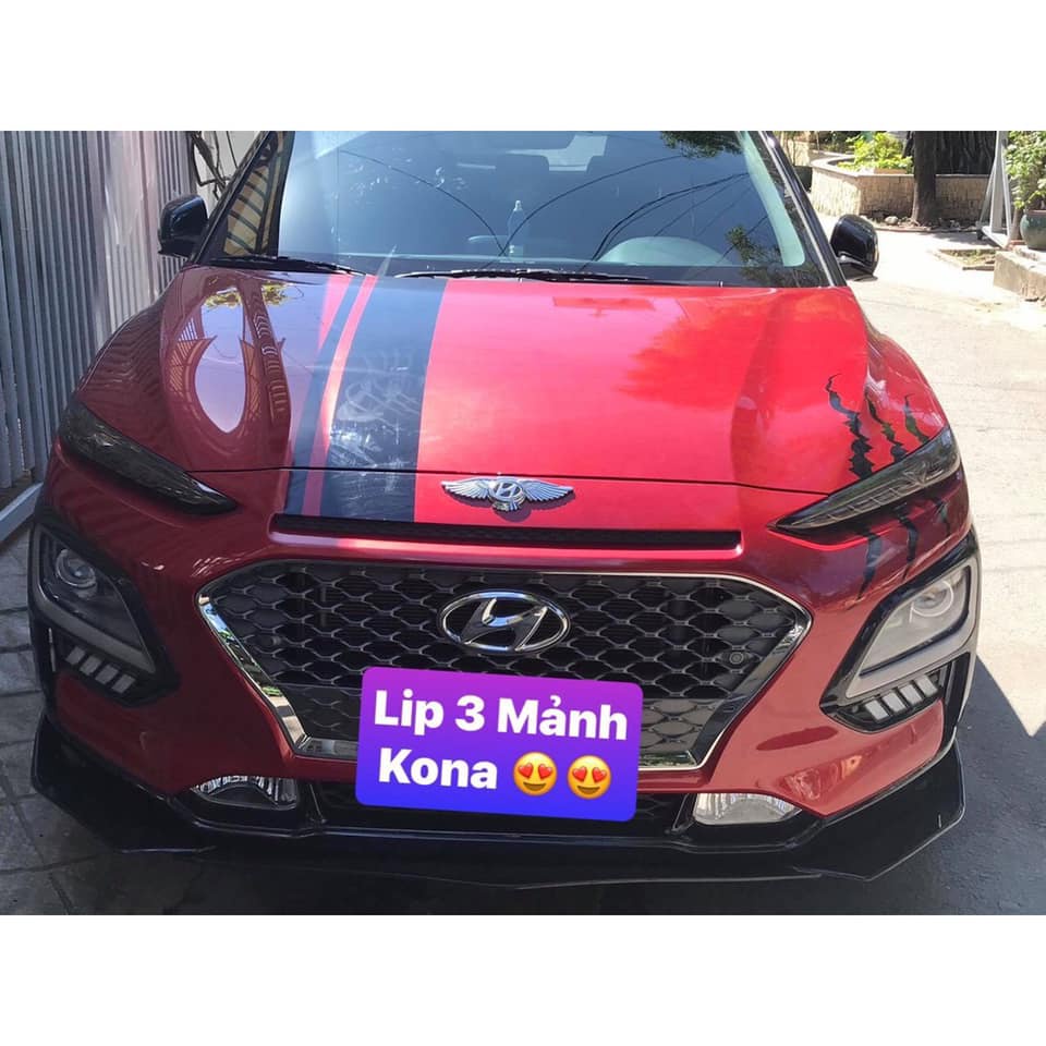 Lip trước/ lippo trước/ Cản trước lắp cho xe kona