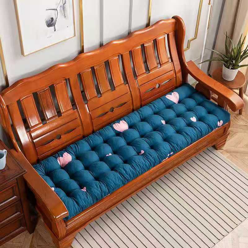 Đệm Lót Ghế Sofa Gỗ Trơn Dày Dặn Nhiều Màu Sắc