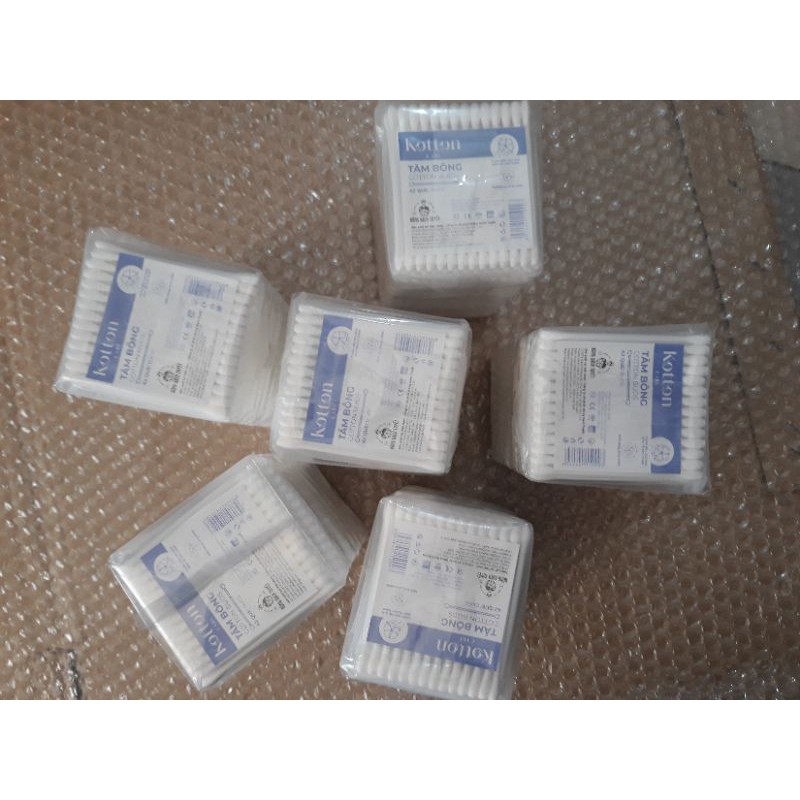 LỐC Bông ráy tai gói Bạch Tuyết- đầu bông lớn.