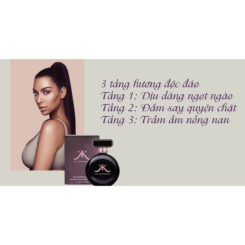 Nước hoa nữ Kim Kardashian by Kim Kardashian EDP 50ml