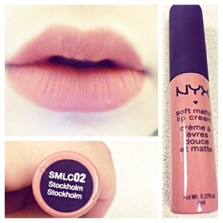 Son NYX Soft Matte Lip Cream màu:SNLC 02 nude hồng