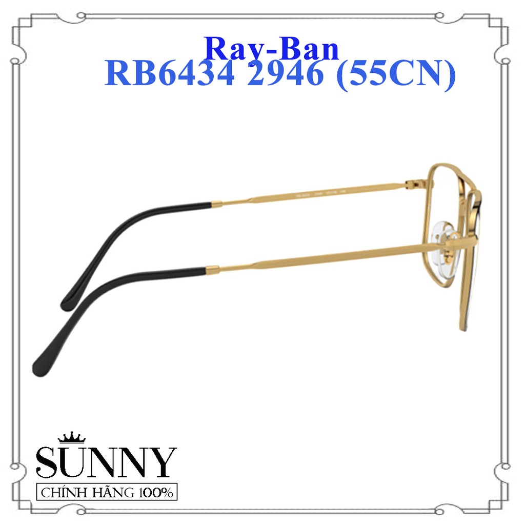 RB6434 2946 (55CN) - Gọng kính nam nữ Rayban chính hãng, bảo hành toàn quốc, thiết kế dễ đeo bảo vệ mắt