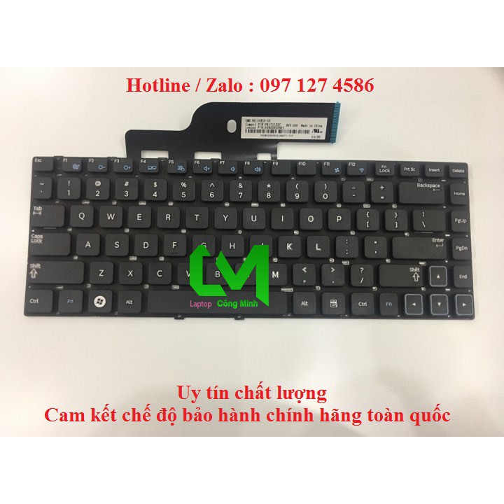 Bàn phím Laptop Samsung NP300E, NP300E4A, NP300V4A, NP300E4Z - BH 12 tháng
