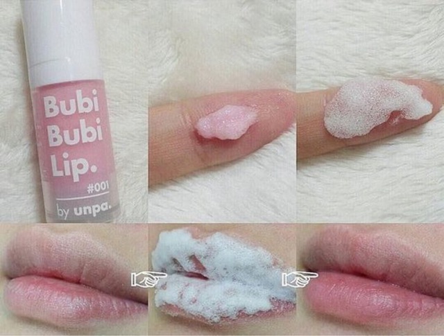 Tẩy Da Chết Môi Unpa Bubi Bubi Bubble Lip Scrub 10ml