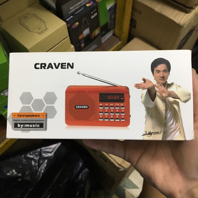 Đài craven CR16 BH 6 tháng đổi mới