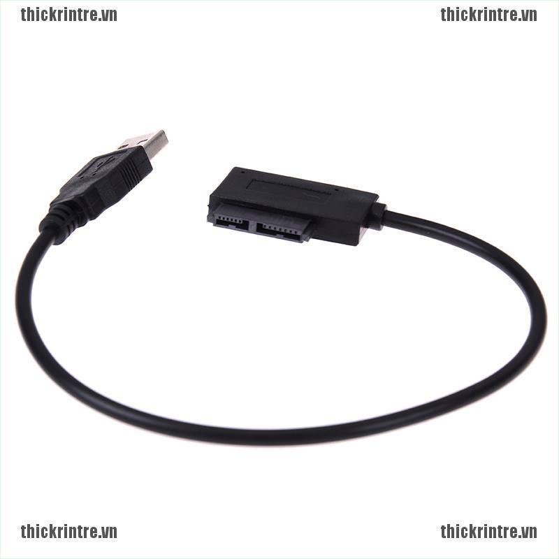 <Hot~new>Usb to 7+6 13pin slim sata/ide cd dvd rom optical drive cable adapter