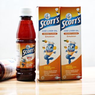 Siro SCOTT'S giúp trẻ ăn ngon , tăng cân