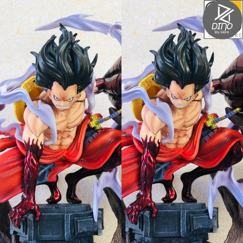 Mô hình luffy snakeman gear 4 có đen led - one piece