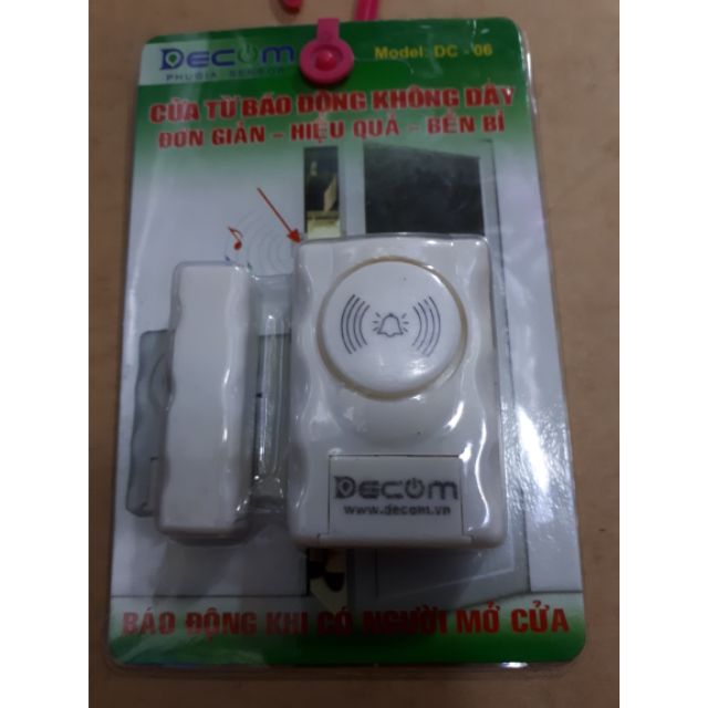 Cửa từ báo động không dây DC - 06
