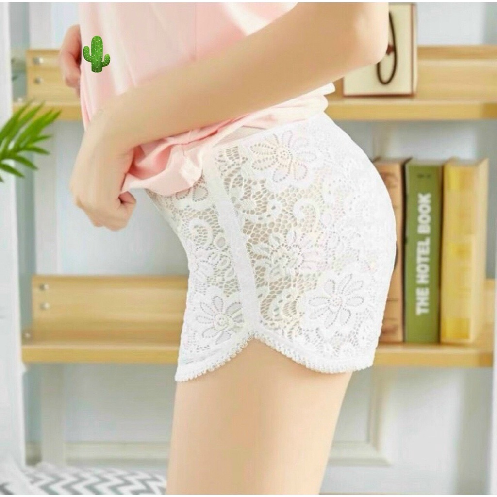 quần short ren đùi mặc váy đẹp pcl