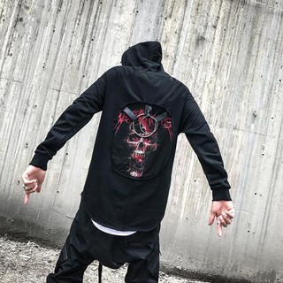 [CÓ ẢNH THẬT] Hoodie nỉ Devil phối khoen