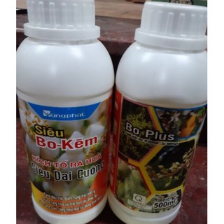 PHÂN BÓN LÁ SIÊU BO- KẼM KÍCH TỐ RA HOA, SIÊU DAI CUỐNG CHAI 500ML