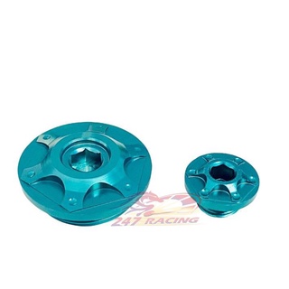 Ốc Mâm Lửa Xanh Lục Bảo gắn xe máy Sirius Exciter Winner Wave Dream Sonic ....