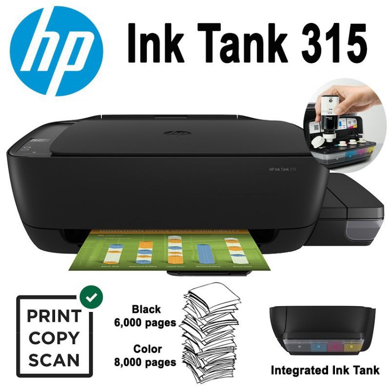 Máy in màu HP Ink Tank 415 wifi / 315 / 2135 / 2622 wifi (In màu, Scan, Copy). | BigBuy360 - bigbuy360.vn
