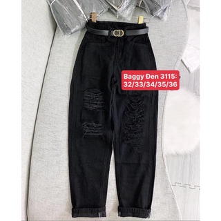 Quần Baggy Cotton Form To Dài - Lưng Cao