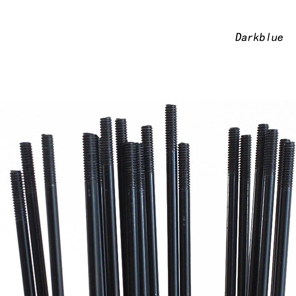 Qx- Bộ 16 Cái Căm Xe Đạp Leo Núi 251mm-269mm Bằng Thép Có Nắp Đậy