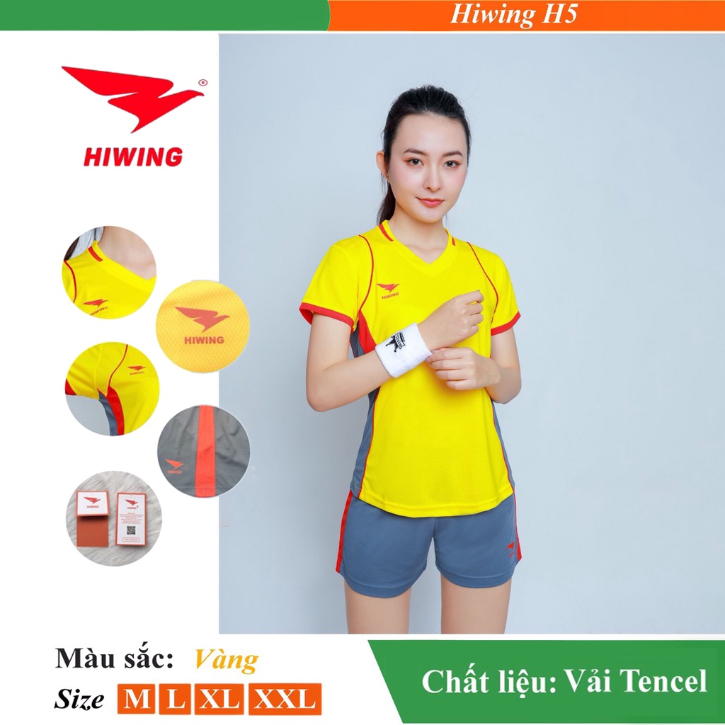 Quần áo bóng chuyền Hiwing FIVE H5 Nữ