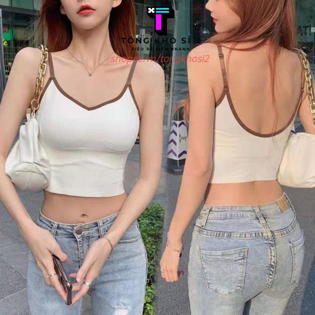 PVN29337 Áo bra nữ chất đẹp 2 dây hở lưng siêu hot T2