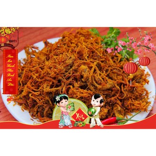 Thịt Bò Khô Tây Nguyên Thượng Hạng - Nguyên Chất 100% - Loại Sợi 500Gr