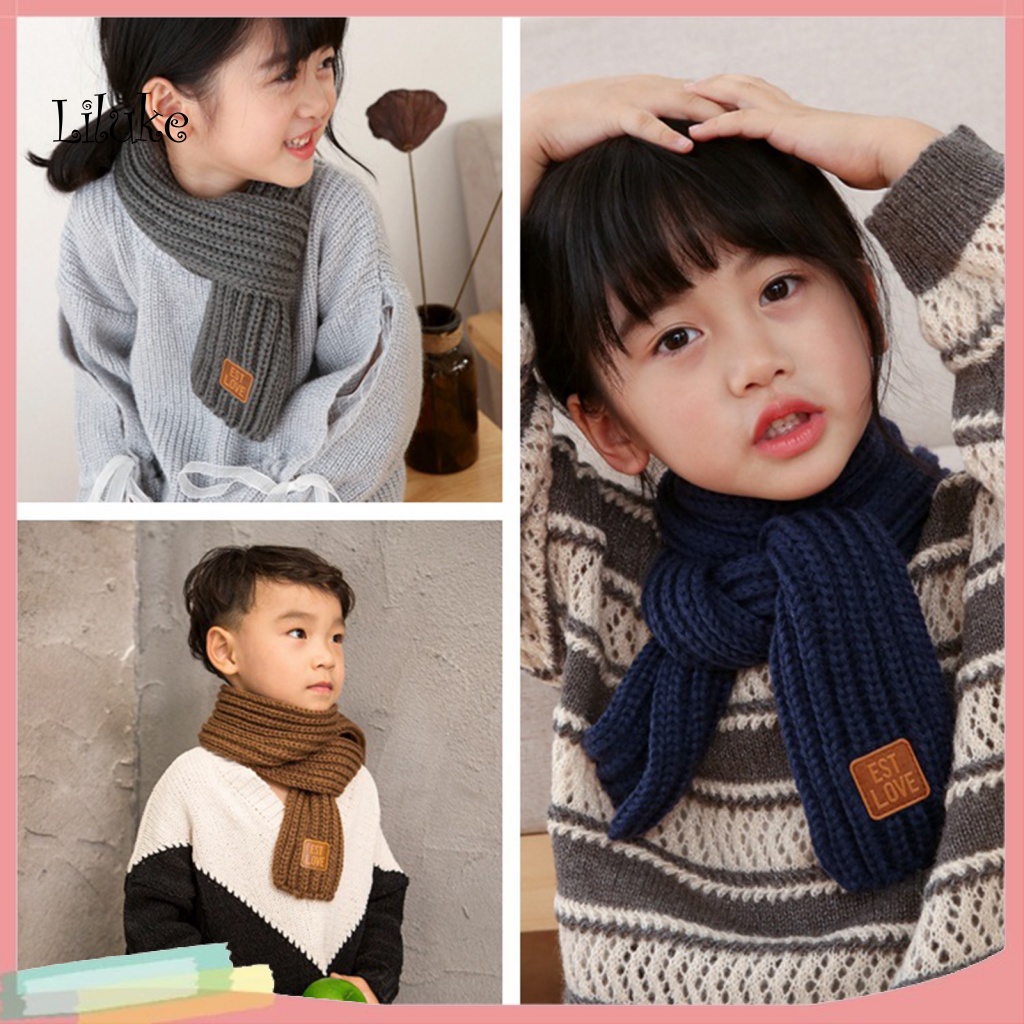 Khăn Choàng Cổ Màu Sắc Xinh Xắn Cho Bé